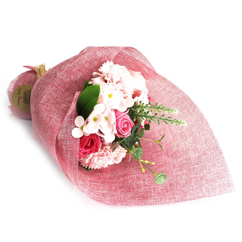 Bouquet Fiori di Sapone Rosa