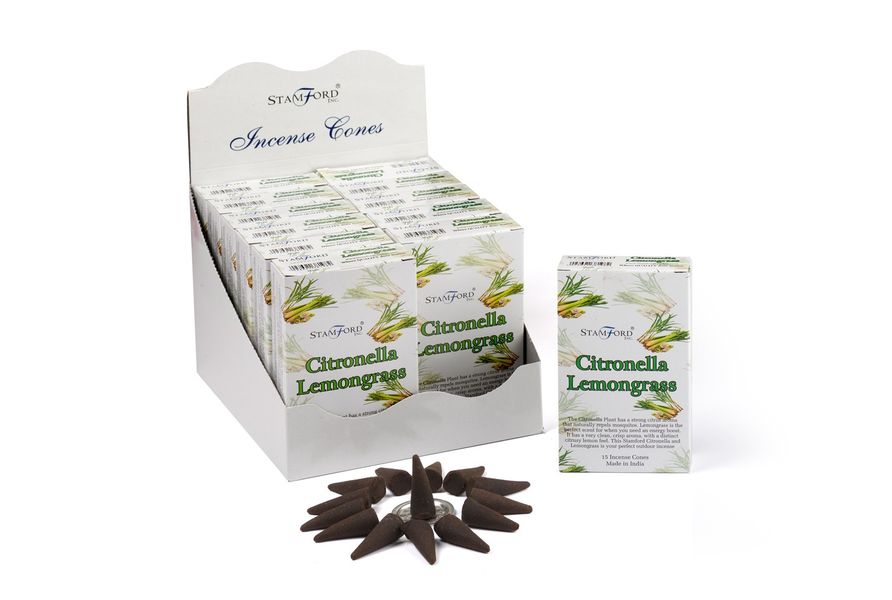 Incenso in Coni - Citronella & Lemongrass
