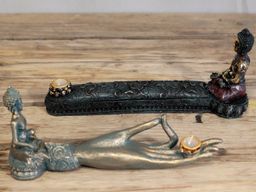 Buddha Antichi - Porta Incensi con box