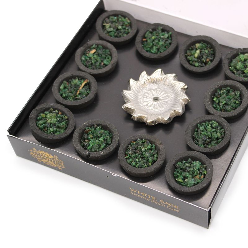 Box Resine in coppino - Salvia Bianca