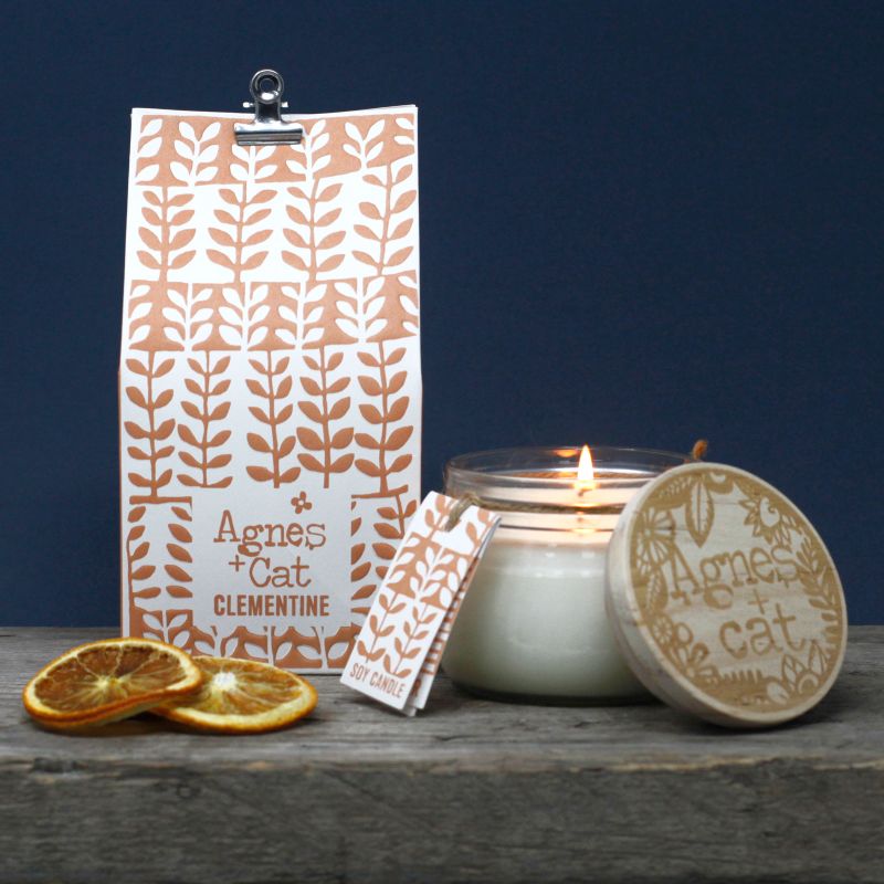 Candele in Mini Kilner - Moroccan Roll