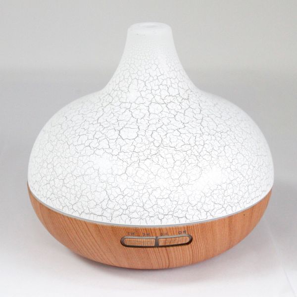 Diffusore Aromi - Effetto Crepato - USB LED - Timer