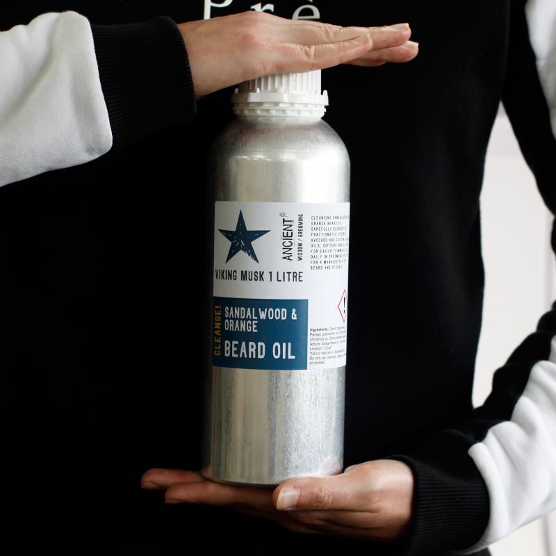 1Lt Olio per Barba - Abete Nordico - Rigenera!