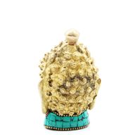 Statuette Buddha in Ottone - Testa - 8 cm