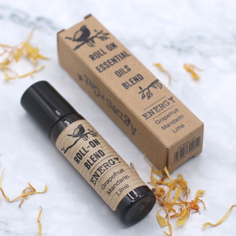 10ml Roll On Mix Oli Essenziali Agne + Cat - ENERGIA