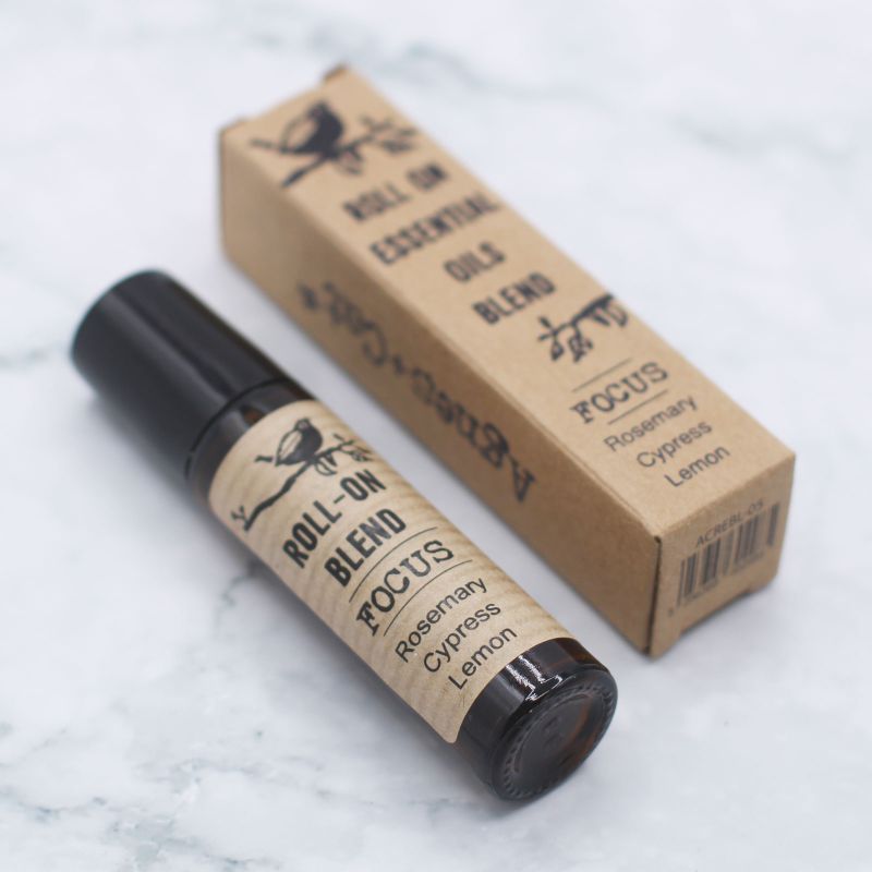 10ml Roll On Mix Oli Essenziali Agne + Cat - CONCENTRAZIONE