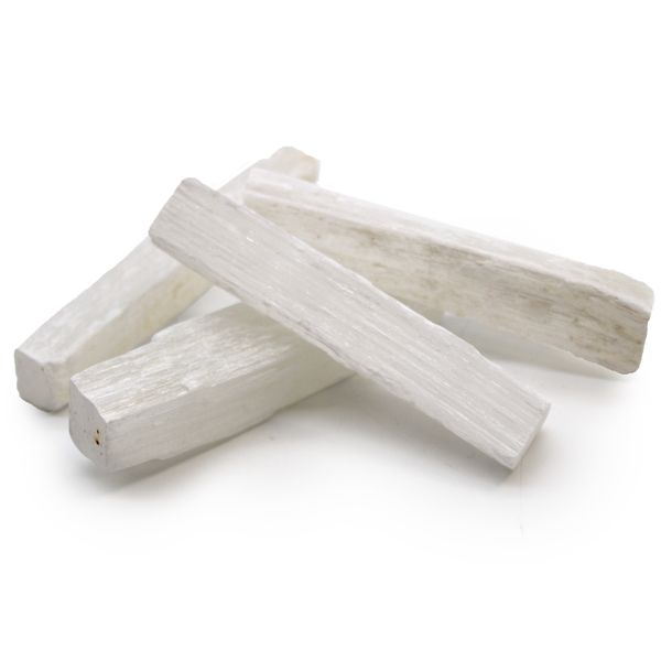 Bacchetta in Selenite Grezza 7-10 cm