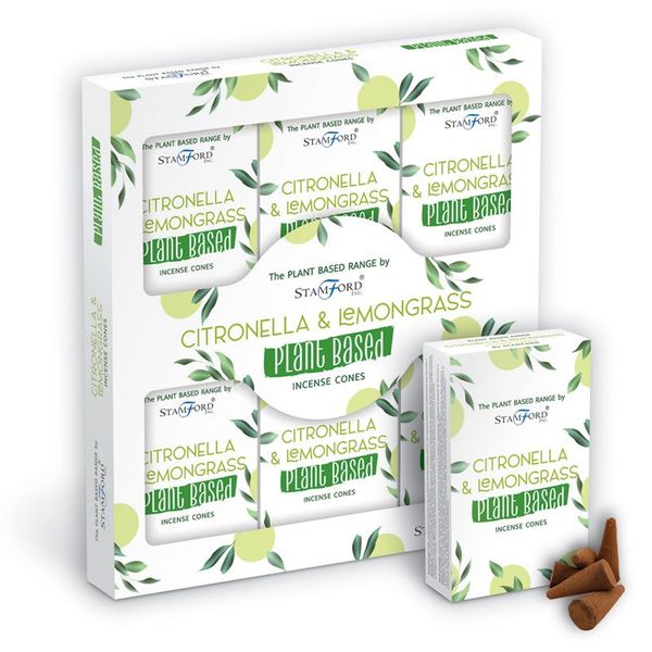 Coni di incenso a base vegetale - Citronella