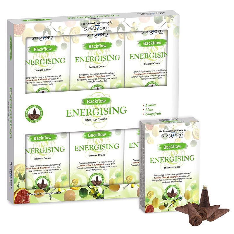 Incensi a Reflusso per Aromaterapia - Energizzante