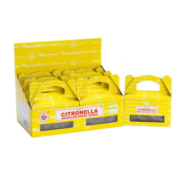 Incensi Satya a Reflusso - Citronella