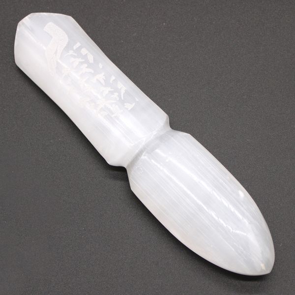 Coltello Cerimoniale in Selenite - Tagliare i Legami