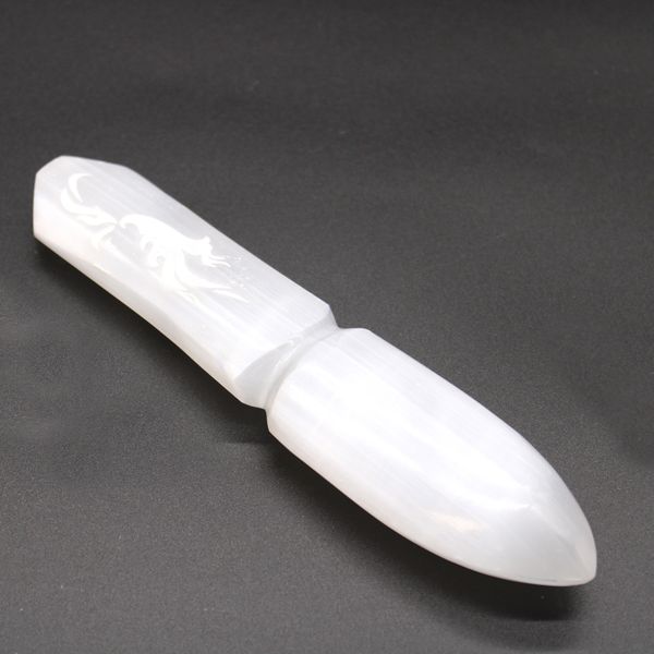 Coltello Cerimoniale in Selenite - Lasciare andare il passato