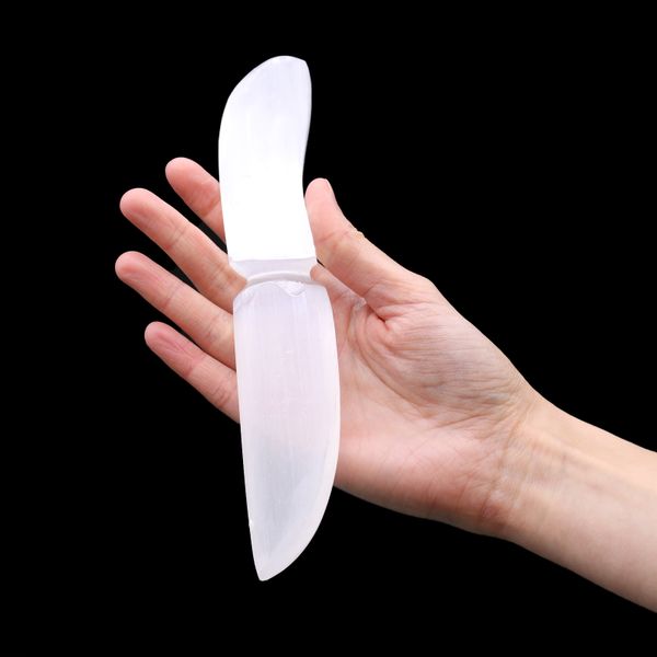 Coltello Cerimoniale in Selenite - Classico