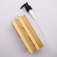 Dispenser per Sapone Liquido 250ml- Teakwood - Quadrato