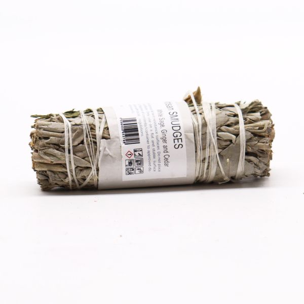 Smudge Stick - Salvia Bianca, Zenzero e Cedro
