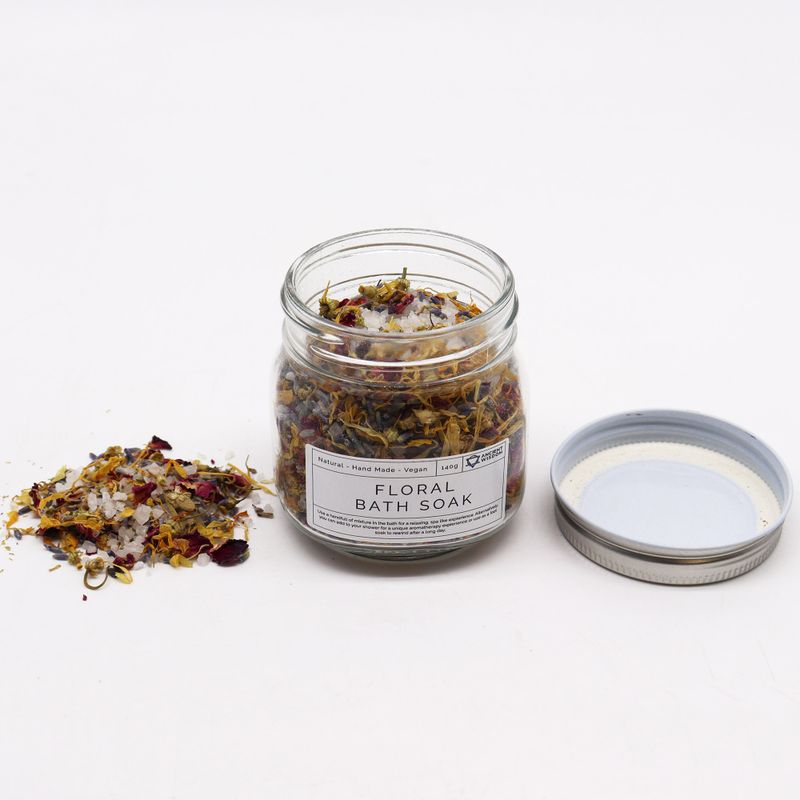 Miscela Floreale per la Vasca da Bagno - Naturale - 140g