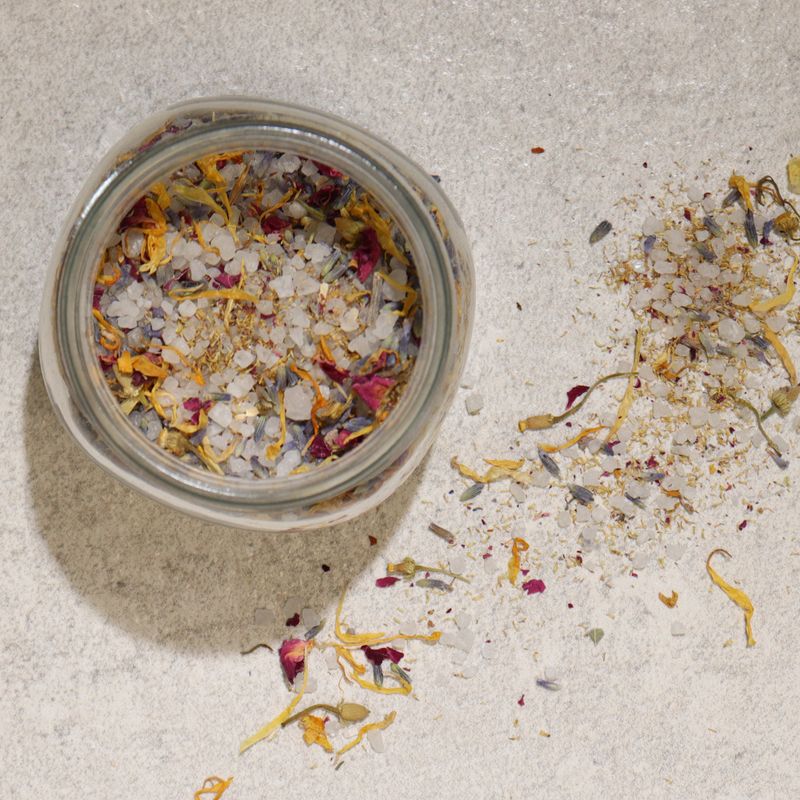 Miscela Floreale per la Vasca da Bagno - Naturale - 140g