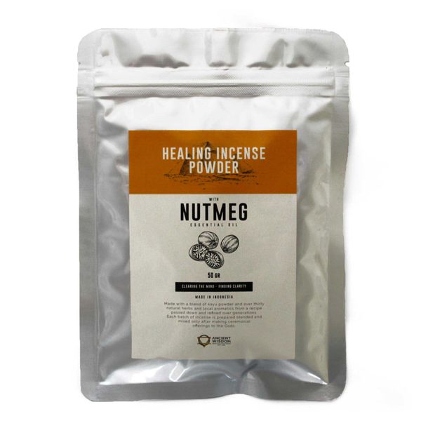 Incenso in Polvere Curativo - Noce Moscata 50gm
