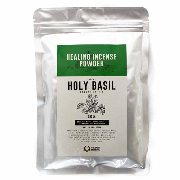 Incenso in Polvere Curativo - Basilico Sacro 100gm