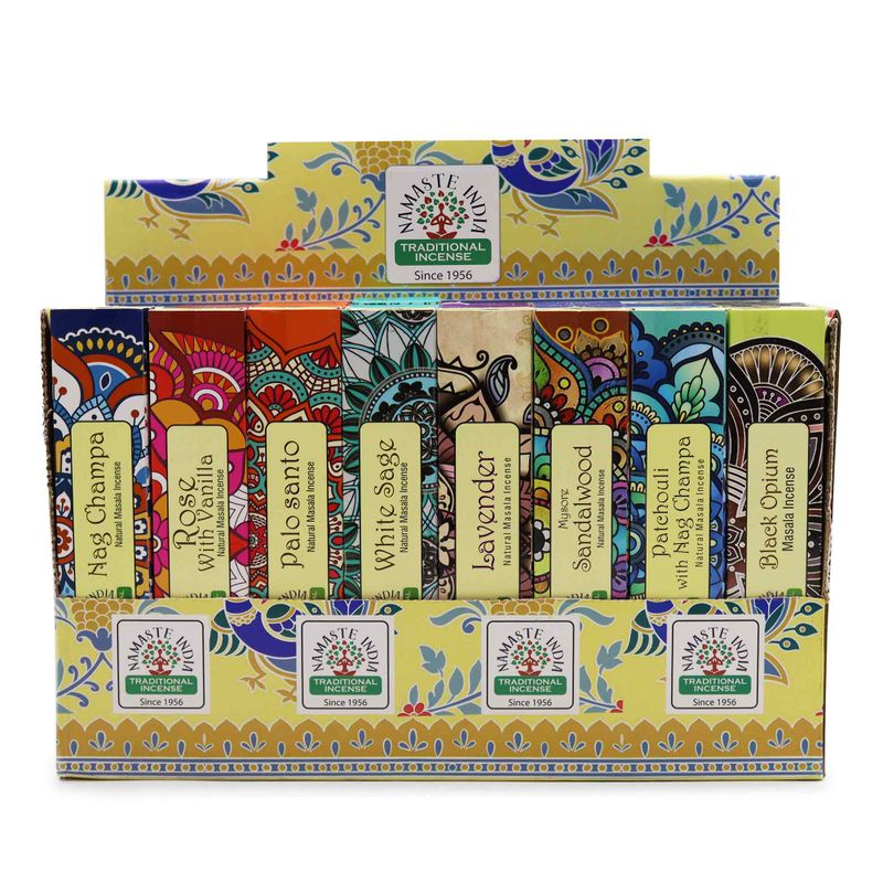 Incensi Namaste Mandala Masala - Kit di Avviamento (Fragranze 01-08)
