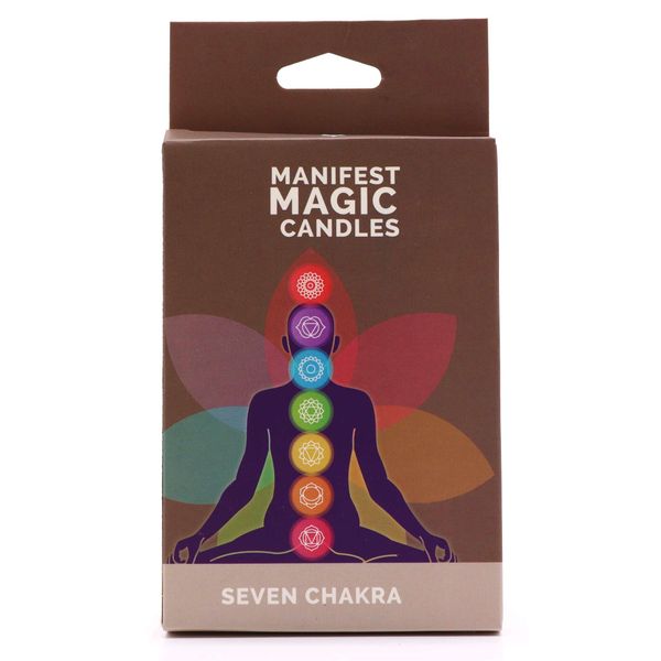 Set 7 Candele Incantesimo - 7 Chakra