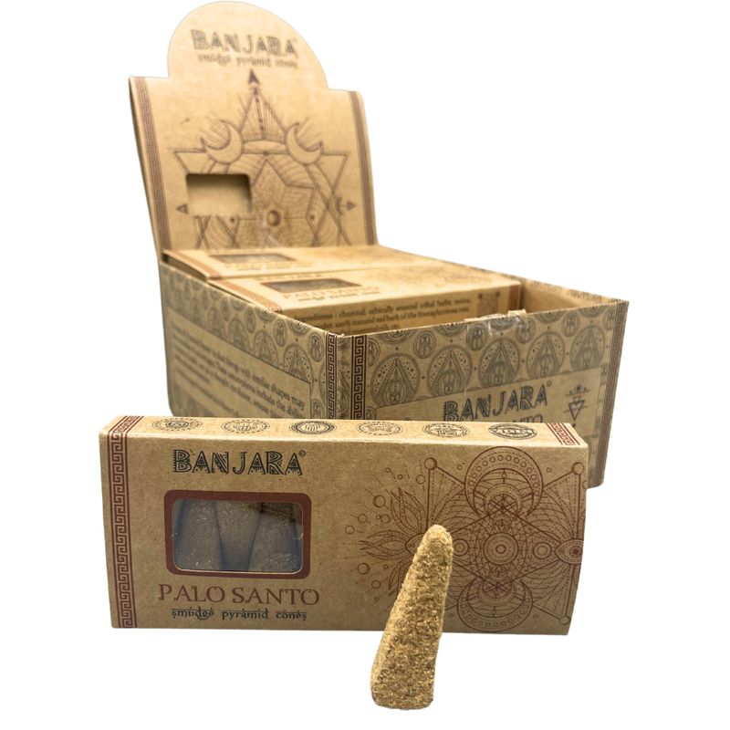 Coni Piramidali Smudge Banjara - Palo Santo