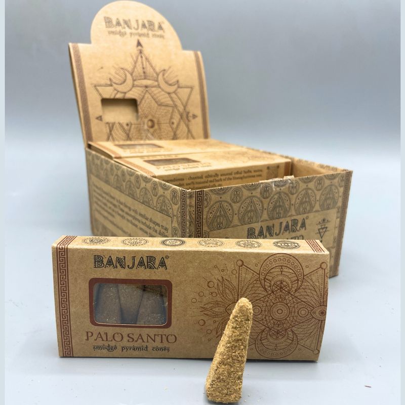 Coni Piramidali Smudge Banjara - Palo Santo