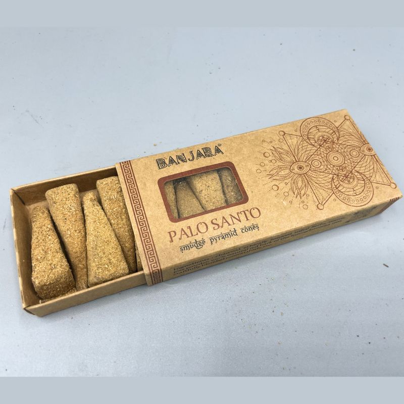 Coni Piramidali Smudge Banjara - Palo Santo