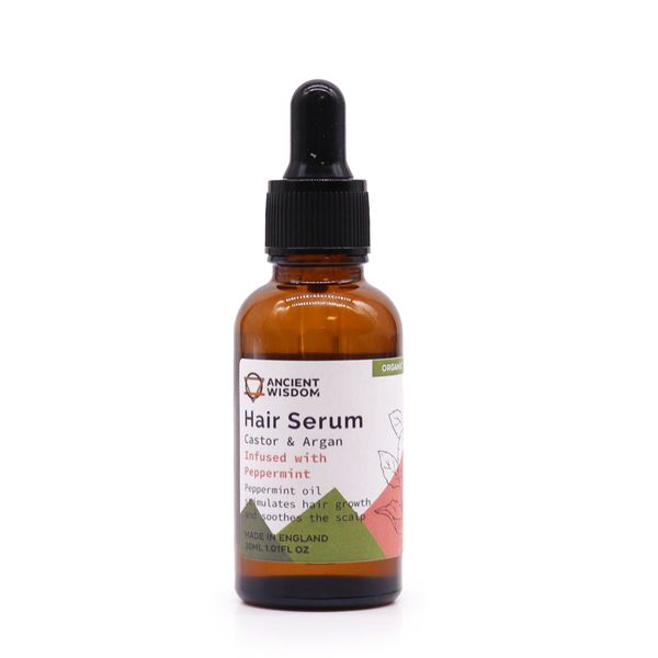 Sieri Biologici per Capelli 30ml  - Menta Piperita