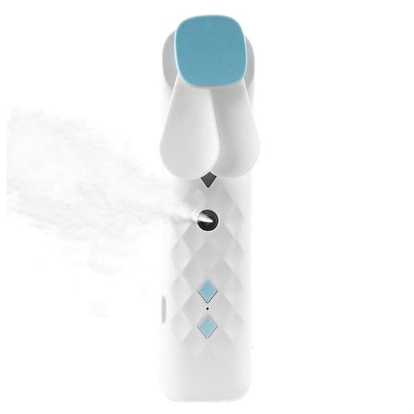 Mini Ventilatore Portatile Viso - Nano Mist Bianco - USB