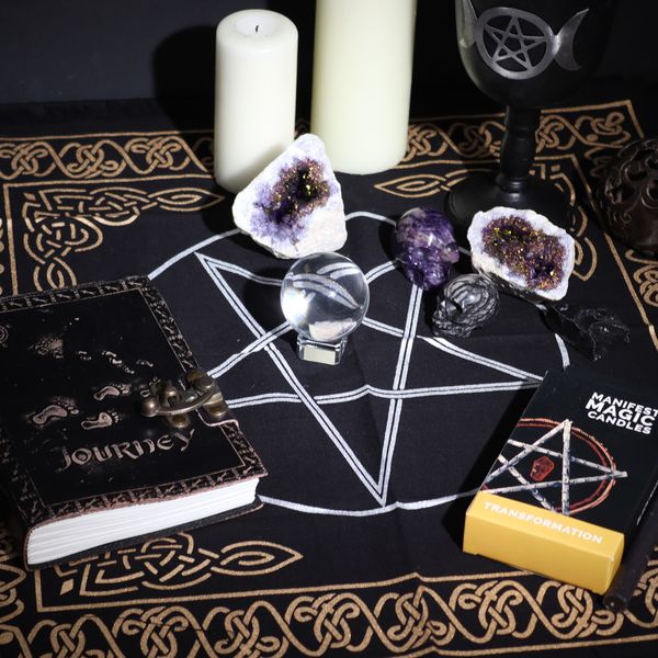 Tovaglia Altare Esoterico - Pentagono