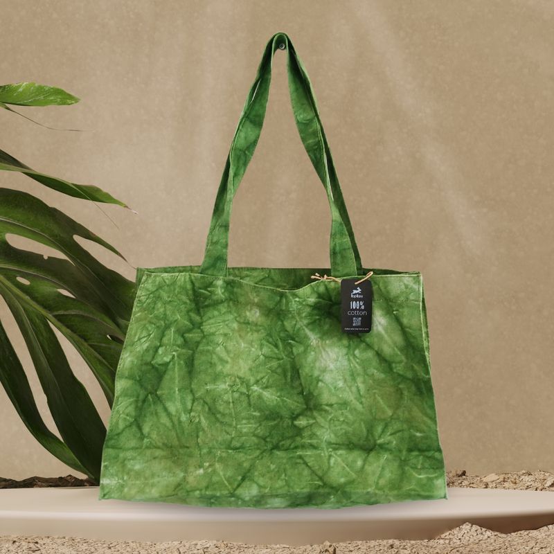 Tote Bag Hop Hare - Verde Foresta