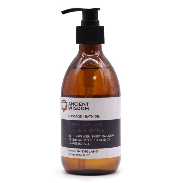 Olio da Massaggio e da Bagno 300 ml – Lavanda Rilassante