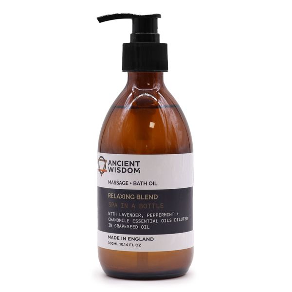 Olio da Massaggio e da Bagno 300 ml – Rilassante