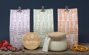 Candele in Mini Kilner - Moroccan Roll