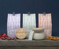 Candele in Mini Kilner - Moroccan Roll