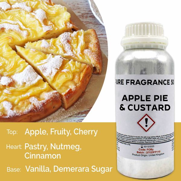 Fragranza Pura 500g - Torta di Mele & Crema Pasticcera
