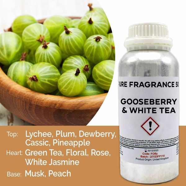 Fragranza Pura 500g - Uva Spina & Tè Bianco