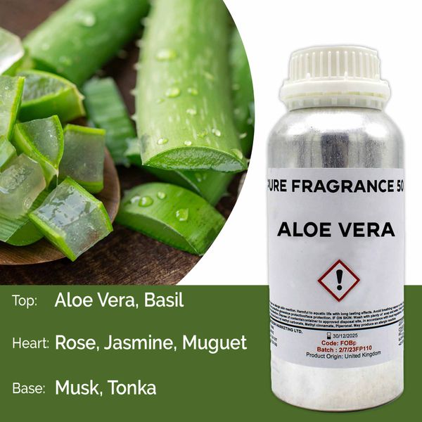 Fragranza Pura 500g - Aloe Vera