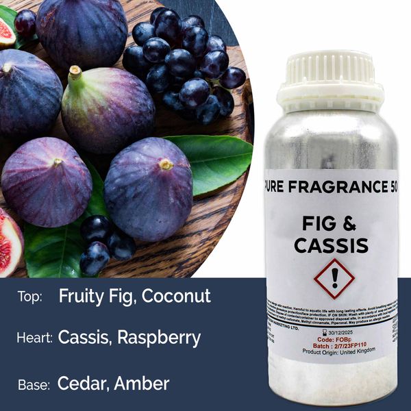 Fragranza Pura 500g - Fico & Cassis