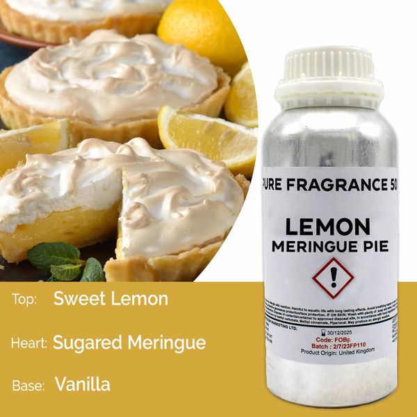 Fragranza Pura 500g - Torta di Meringa al Limone