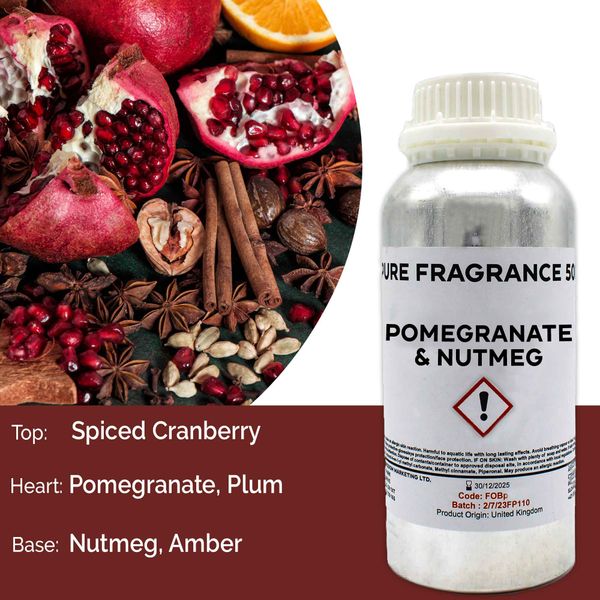 Fragranza Pura 500g - Melograno & Noce Moscata