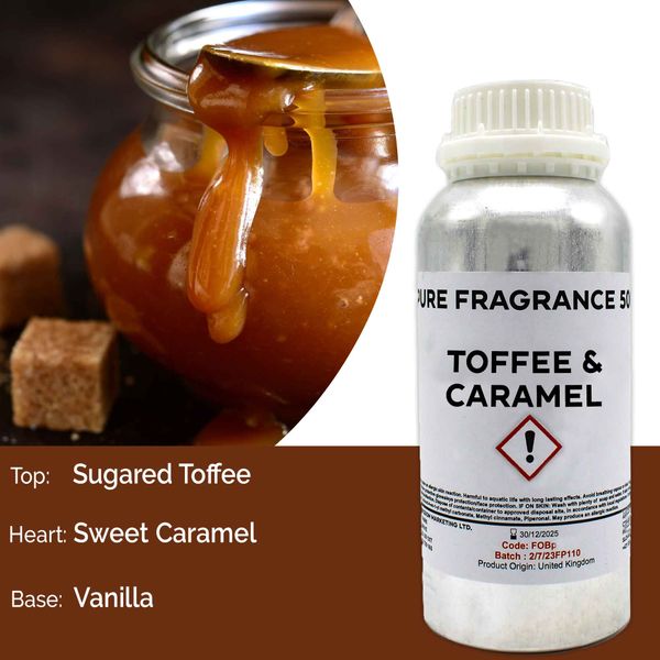 Fragranza Pura 500g - Toffee & Caramello