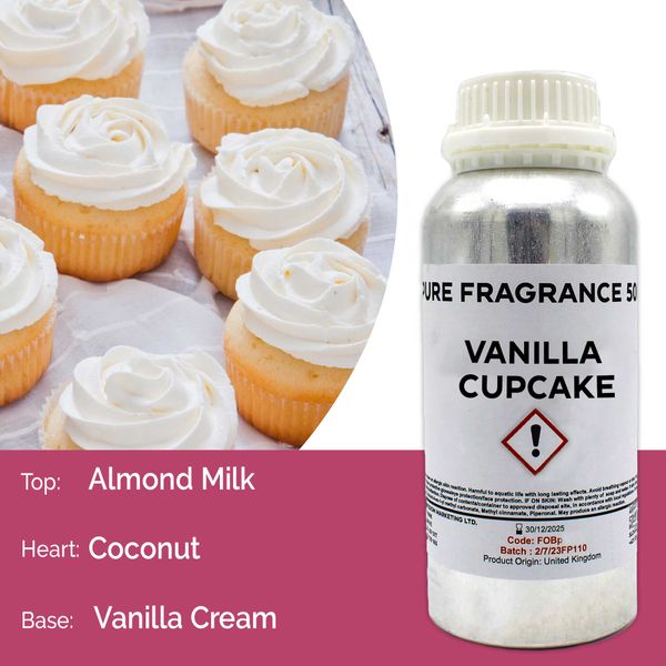 Fragranza Pura 500g - Cupcake alla Vaniglia