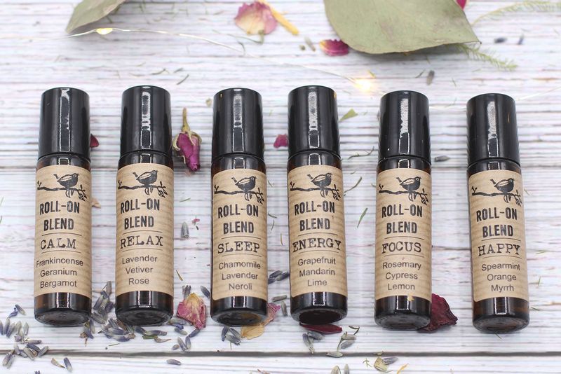 10ml Roll On Mix Oli Essenziali Agne + Cat - CONCENTRAZIONE