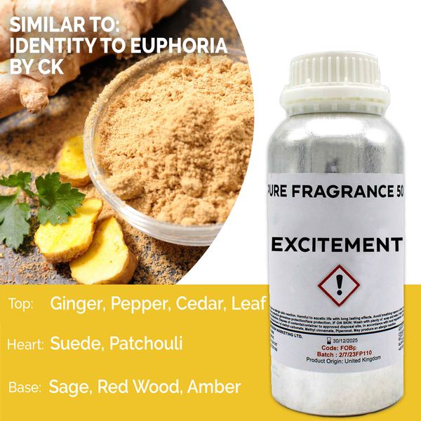 Fragranza Pura 500g - Eccitazione