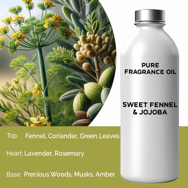 Fragranza Pura 500g - Finocchio Dolce e Jojoba