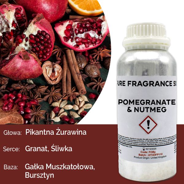 Fragranza Pura 500g - Melograno & Noce Moscata