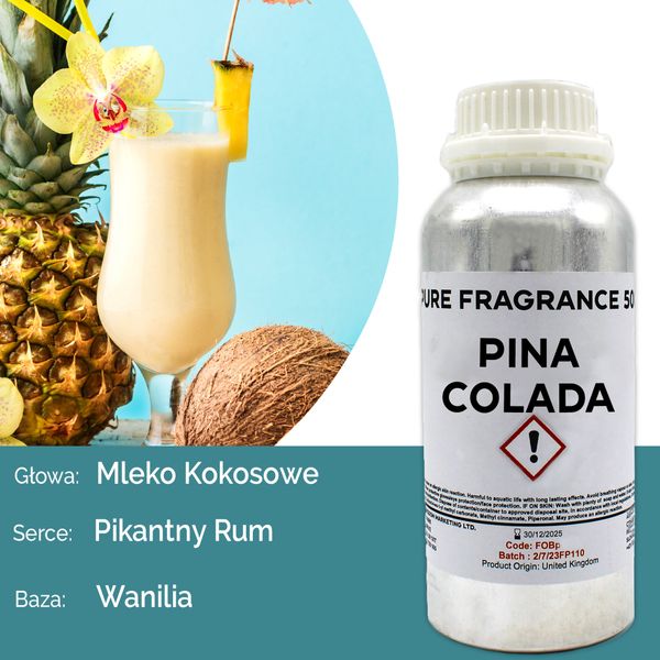 Fragranza Pura 500g - Pina Colada