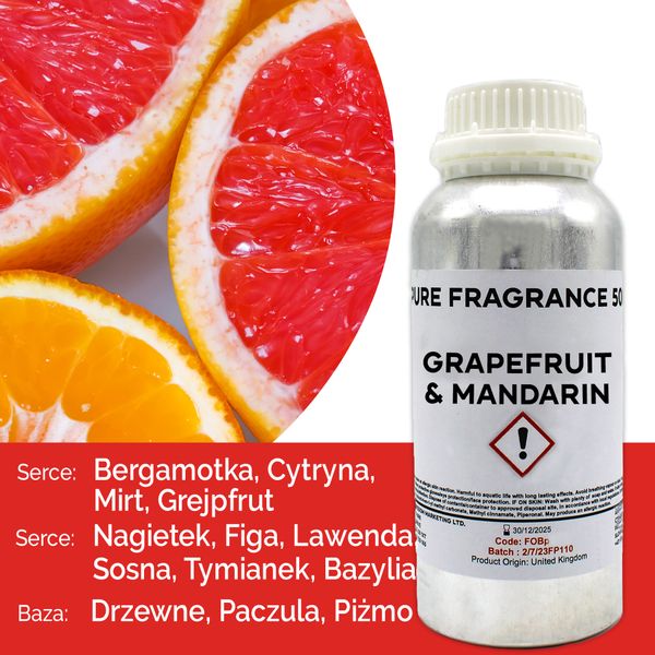 Fragranza Pura 500g - Pompelmo & Mandarino